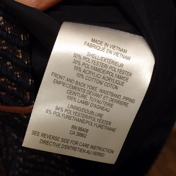 NWT Theory Calvino Tweed Fit & Flare Dress - Picture 7 of 7